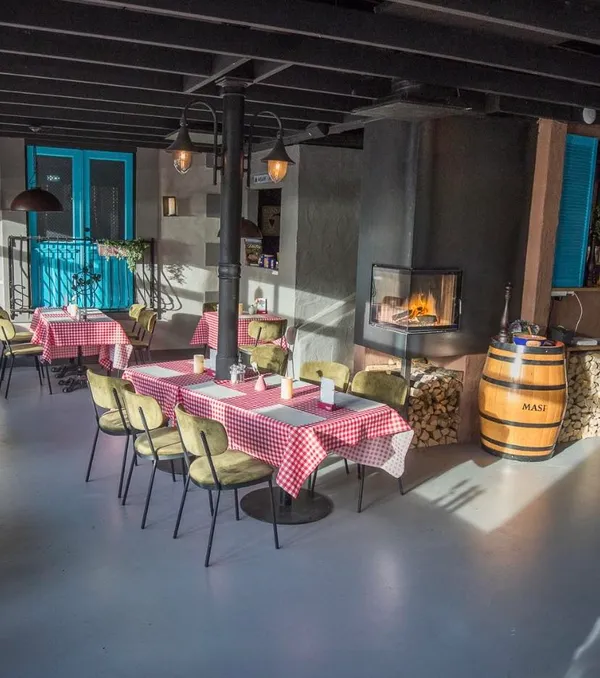 Restaurantdelen på La Famiglia