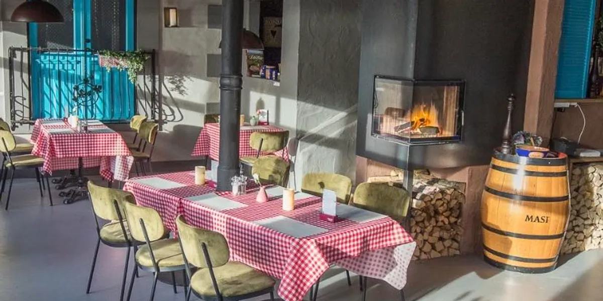 Restaurantdelen på La Famiglia
